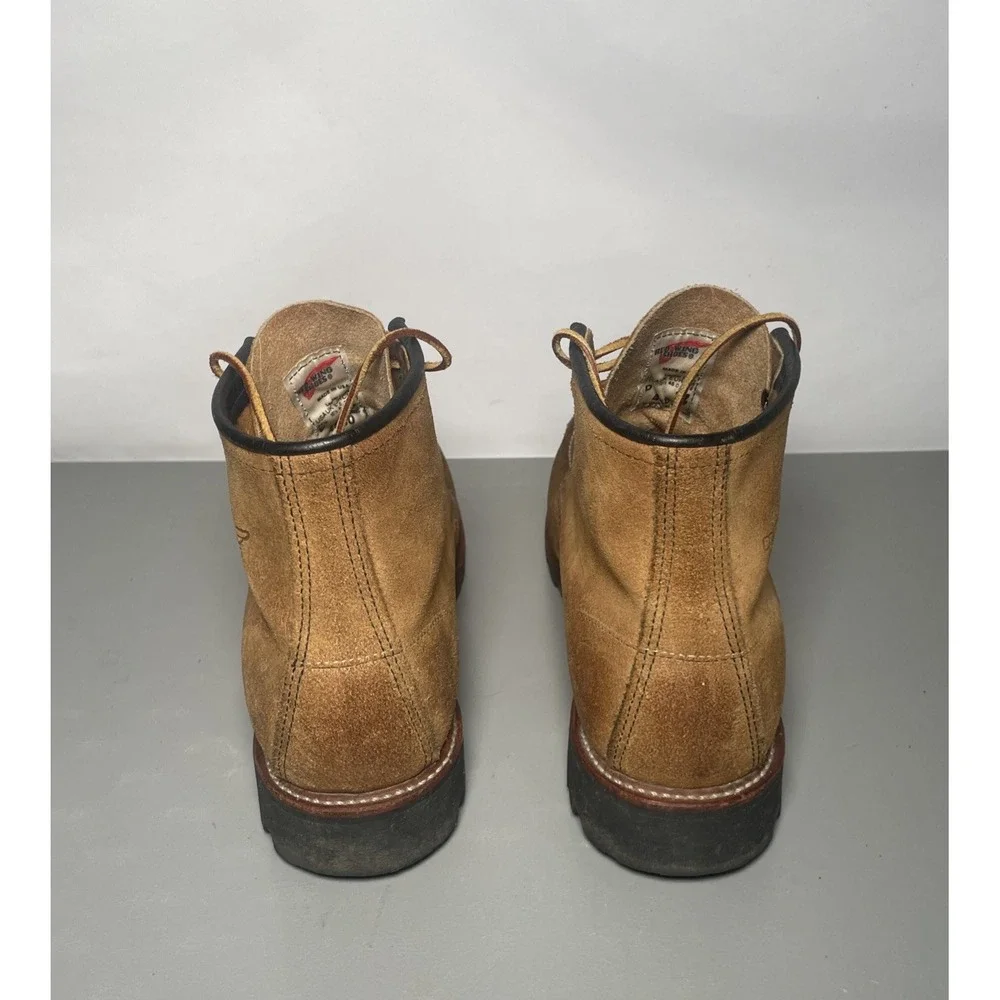 RED WING J CREW ROUGHNECK MOC TOE BOOTS 11.5D Limited Edition